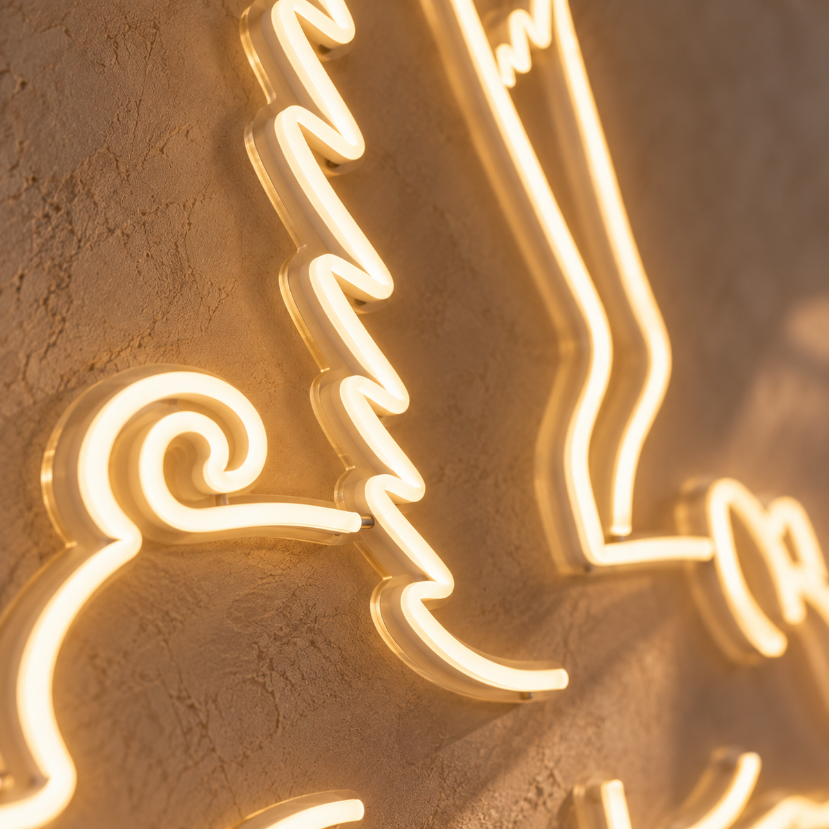 Flying Pig - Neon Sign