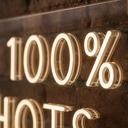 Miss 100% Of The Shots You Don't Take - Neon Sign