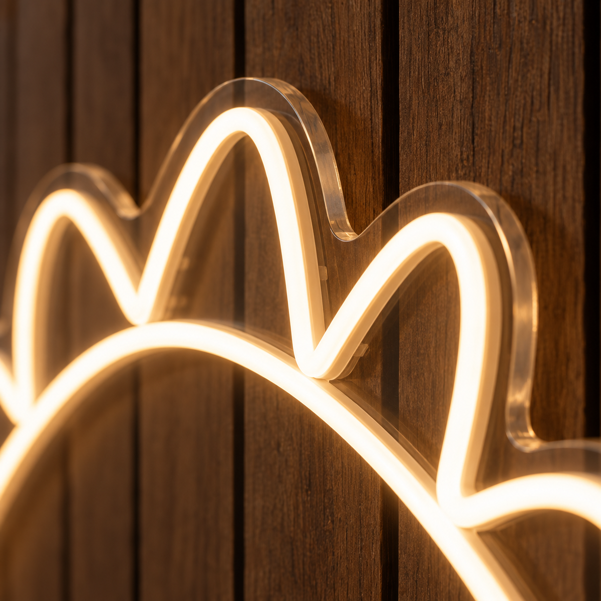 Baby Stegosaurus - Neon Sign