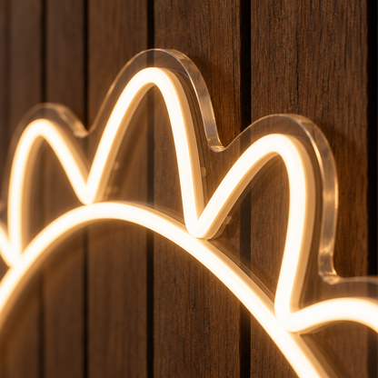 Baby Stegosaurus - Neon Sign