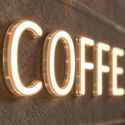 Bitch Better Have My Coffee (Clean) - Neon Sign