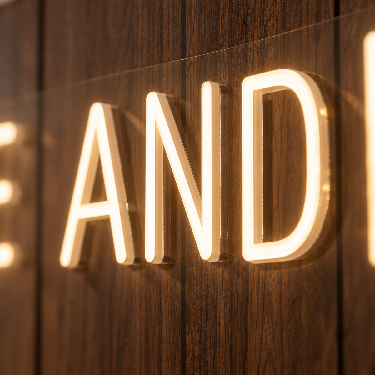 Simple Pleasures - Neon Sign