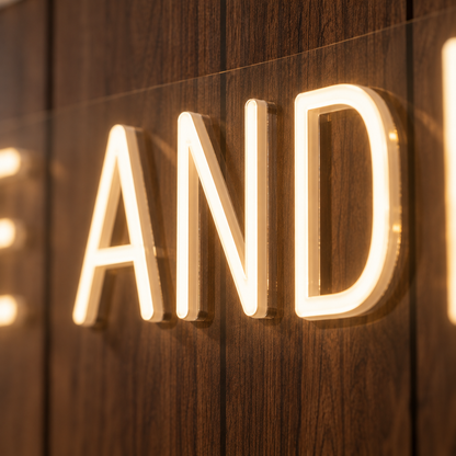 Simple Pleasures - Neon Sign