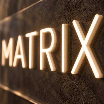 ESCAPE THE MATRIX - Neon Sign