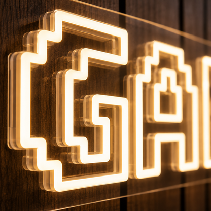 GAME OVER - Neon Sign