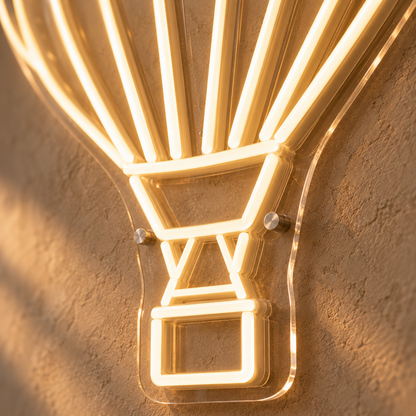 Hot Air-balloon- Neon Sign