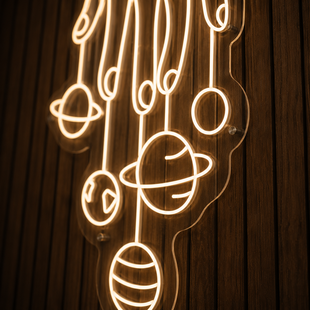 Planet Fingers - Neon Sign