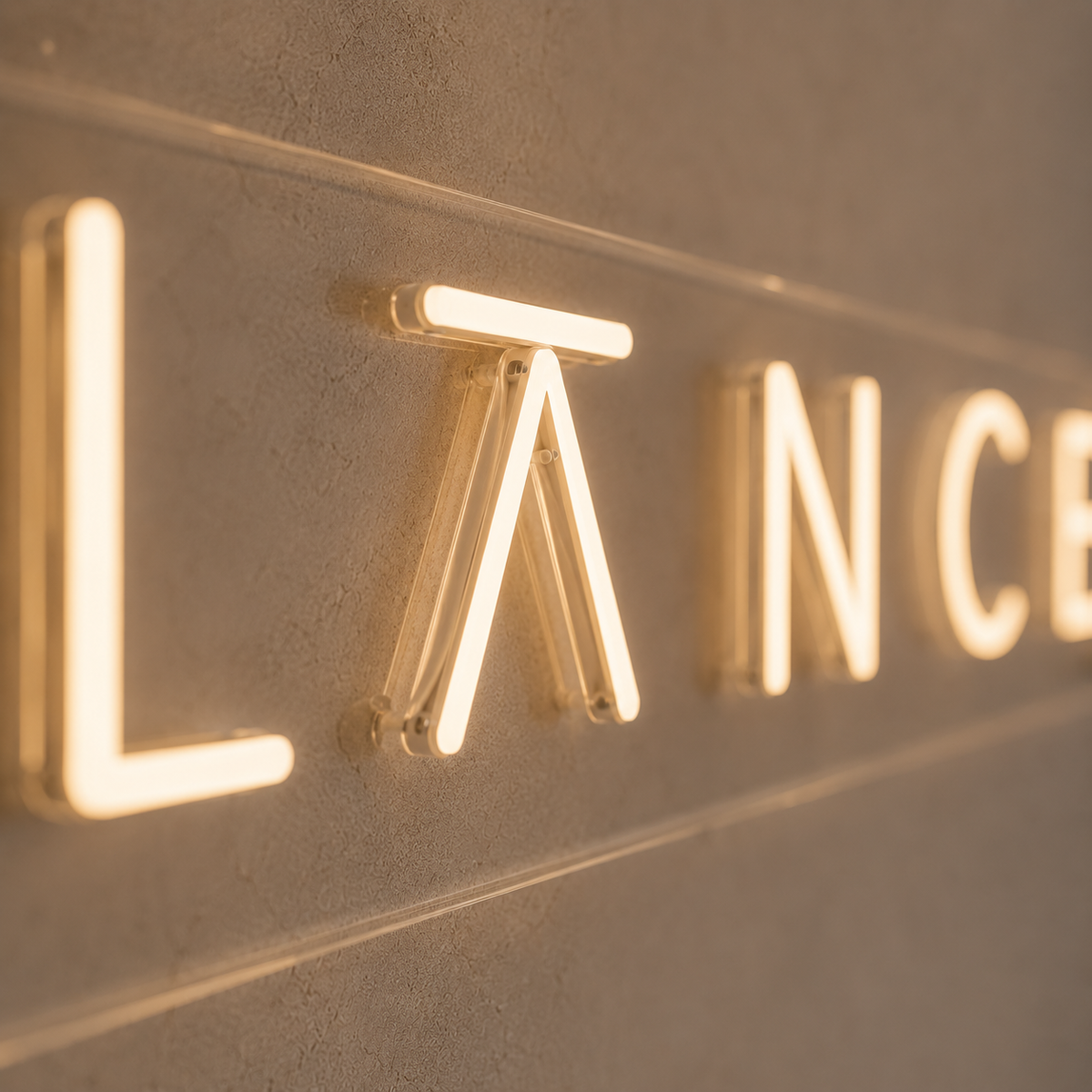 Balance - Neon Sign