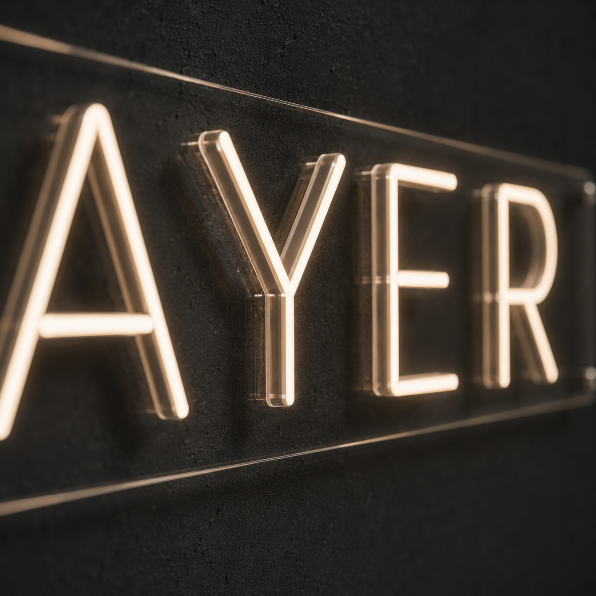 Player 1 - Neon Sign