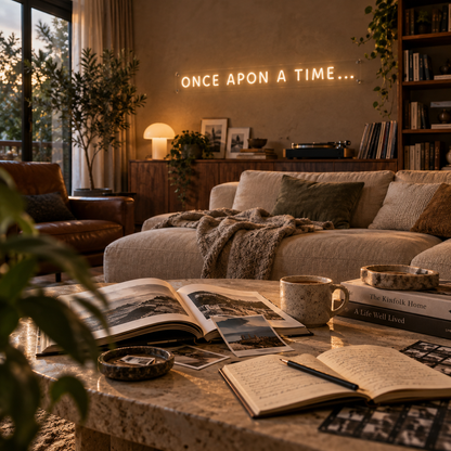 Once Apon A Time - Neon Sign