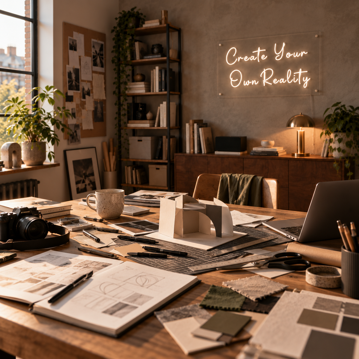 Create Your Own Reality - Neon Sign