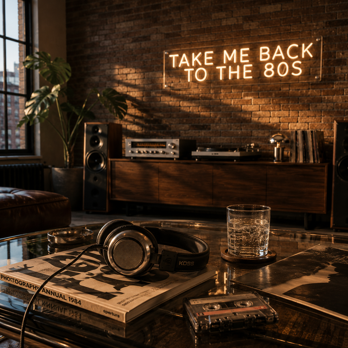 Take Me Back To The 80's - Neon Sign