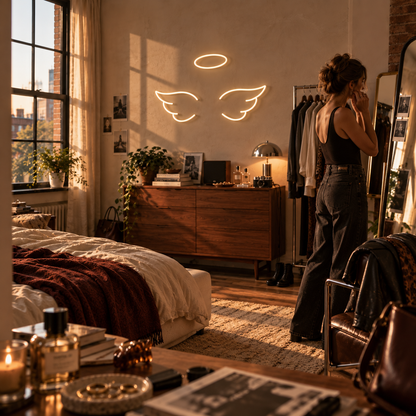 Angel Wings - Neon Sign