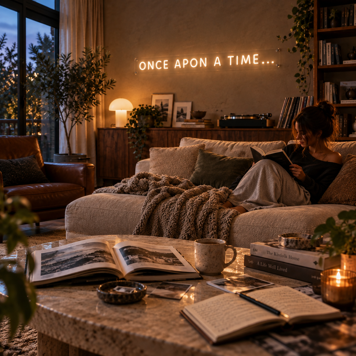 Once Apon A Time - Neon Sign