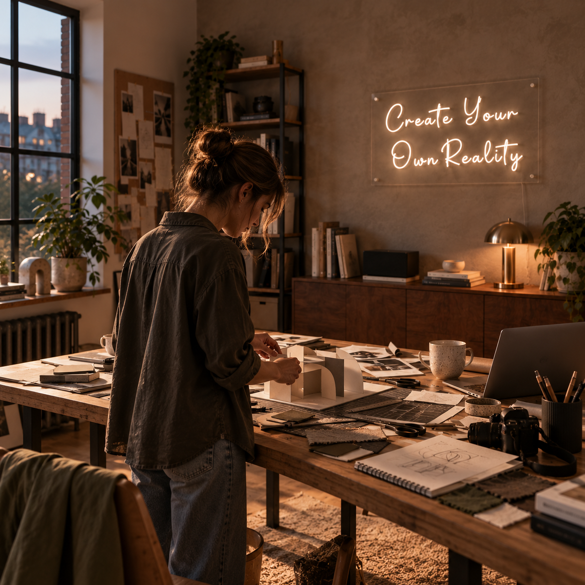 Create Your Own Reality - Neon Sign