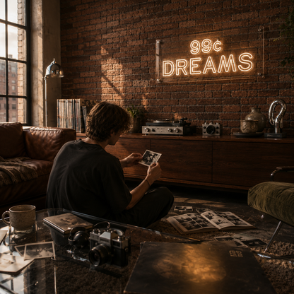 99c Dreams - Neon Sign