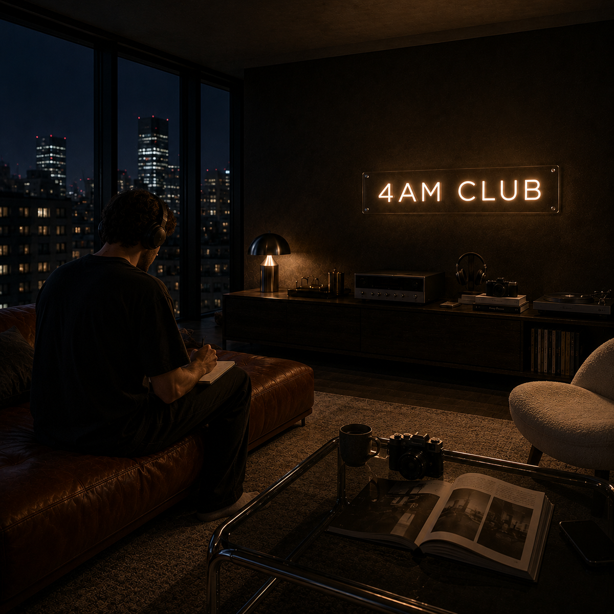 4AM Club - Neon Sign
