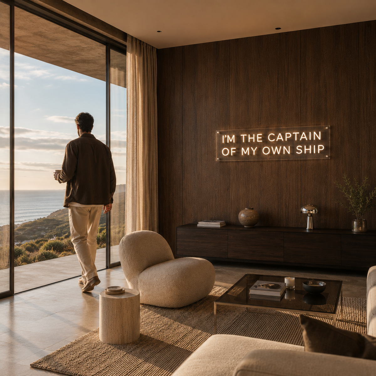 Captain of my Own Ship - Neon Sign