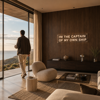 Captain of my Own Ship - Neon Sign
