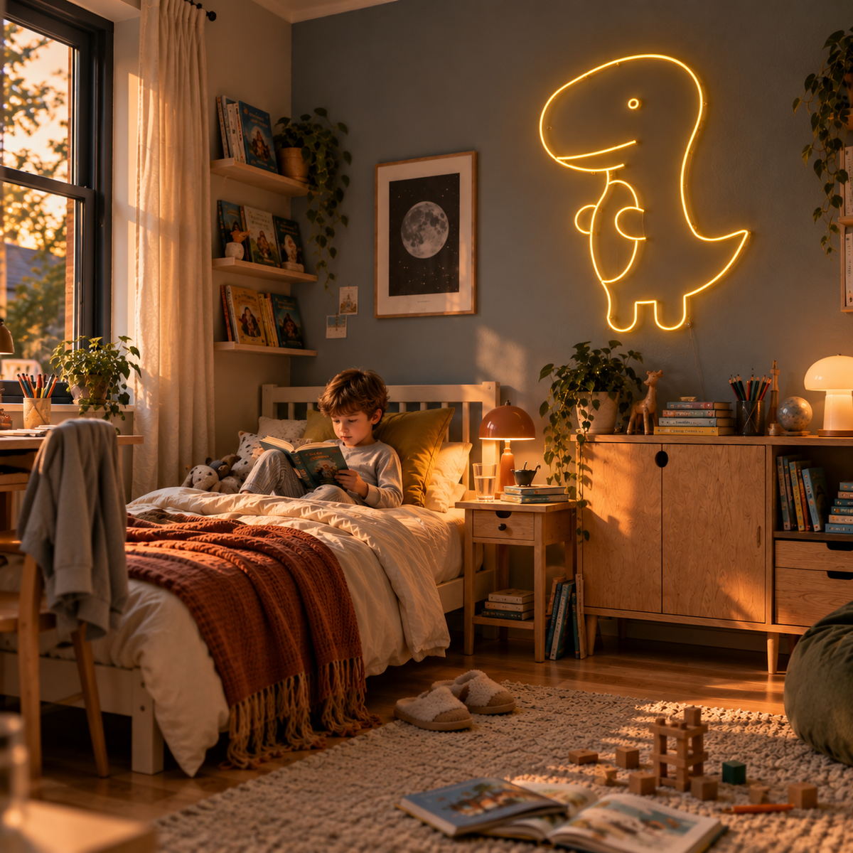 T-rex - Neon Sign