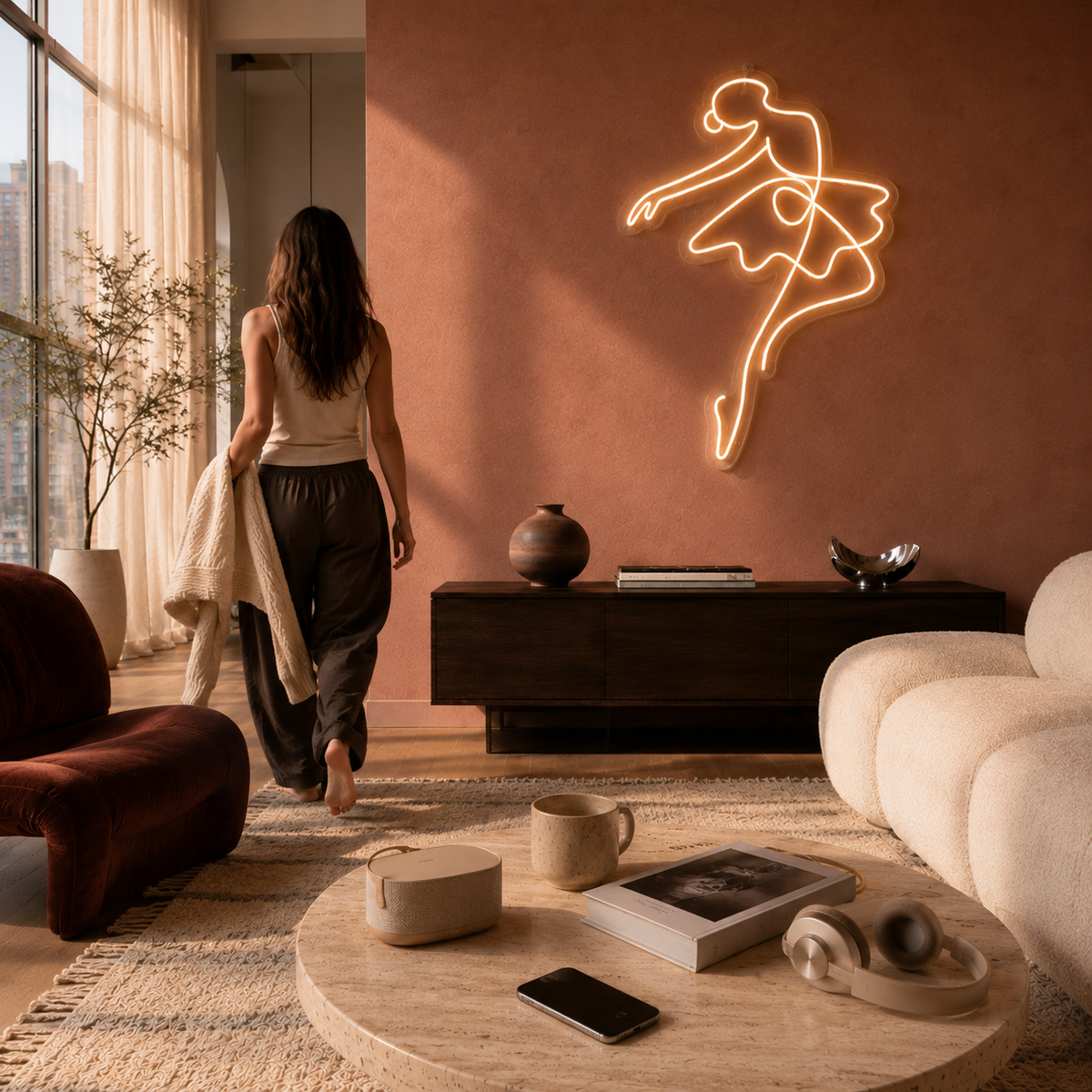 Ballerina - Neon Sign