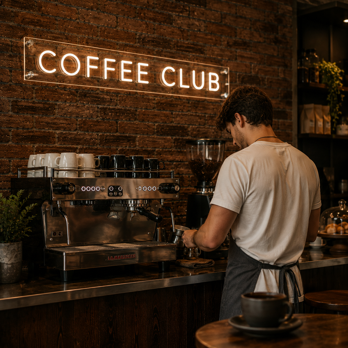 Coffee Club - Neon Sign
