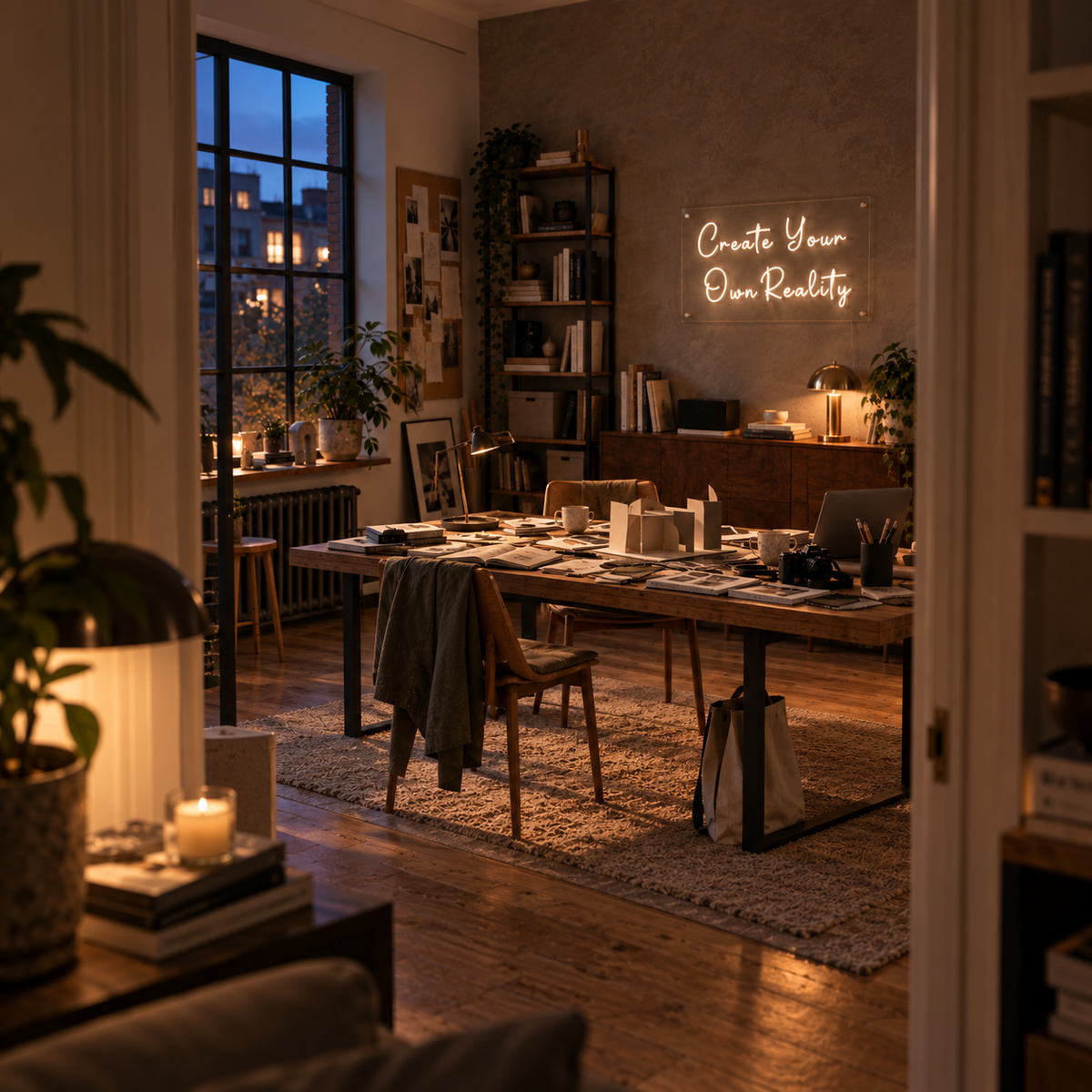 Create Your Own Reality - Neon Sign