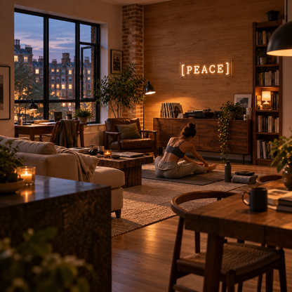 PEACE - Neon Sign
