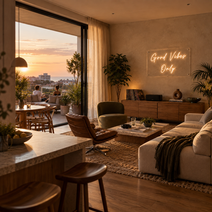 Good Vibes Only - Neon Sign