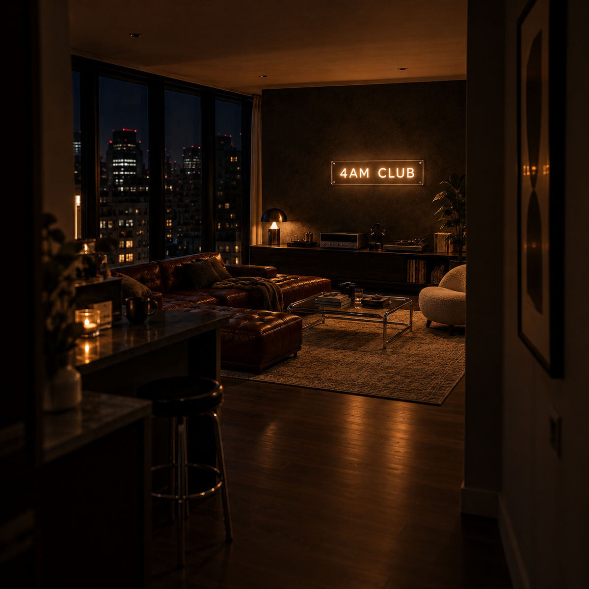 4AM Club - Neon Sign