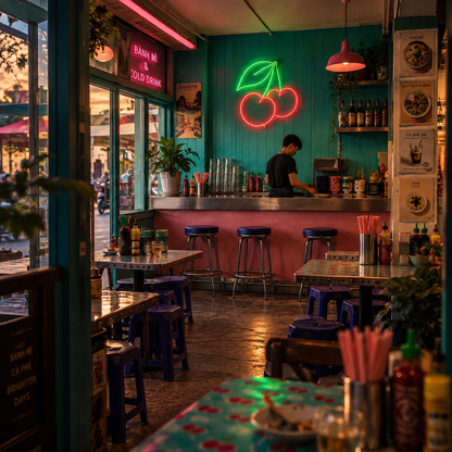 Cherrys - Neon Sign