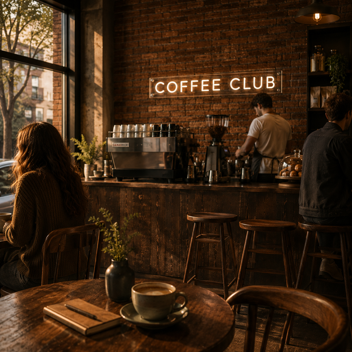 Coffee Club - Neon Sign
