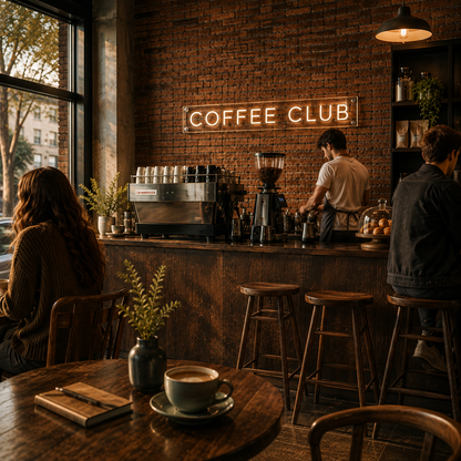 Coffee Club - Neon Sign