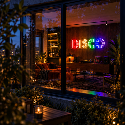 Disco - Neon Sign