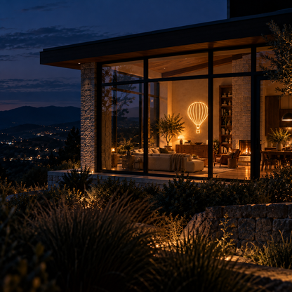 Hot Air-balloon- Neon Sign