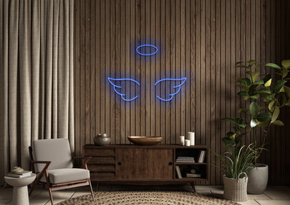 Angel Wings - Neon Sign