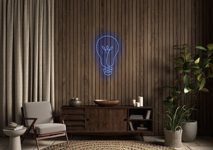 Light Bulb - Neon Sign