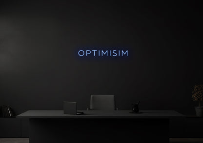 OPTIMISM - Neon Sign