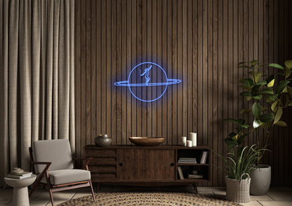 Planet Dance - Neon Sign