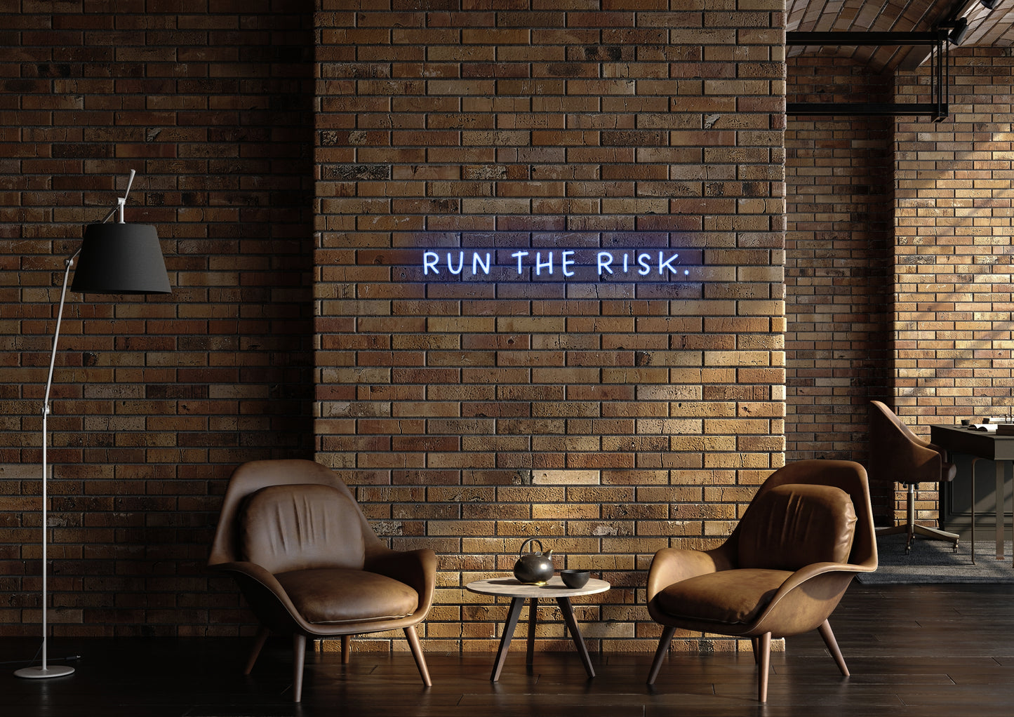 Run The Risk - Neon Sign