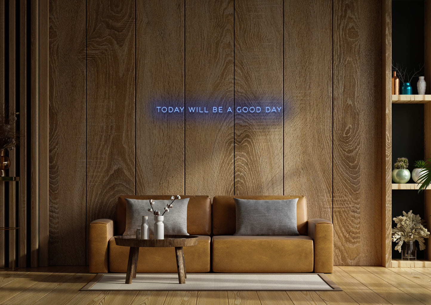 Today Will Be A Good Day (Clean) - Neon Sign