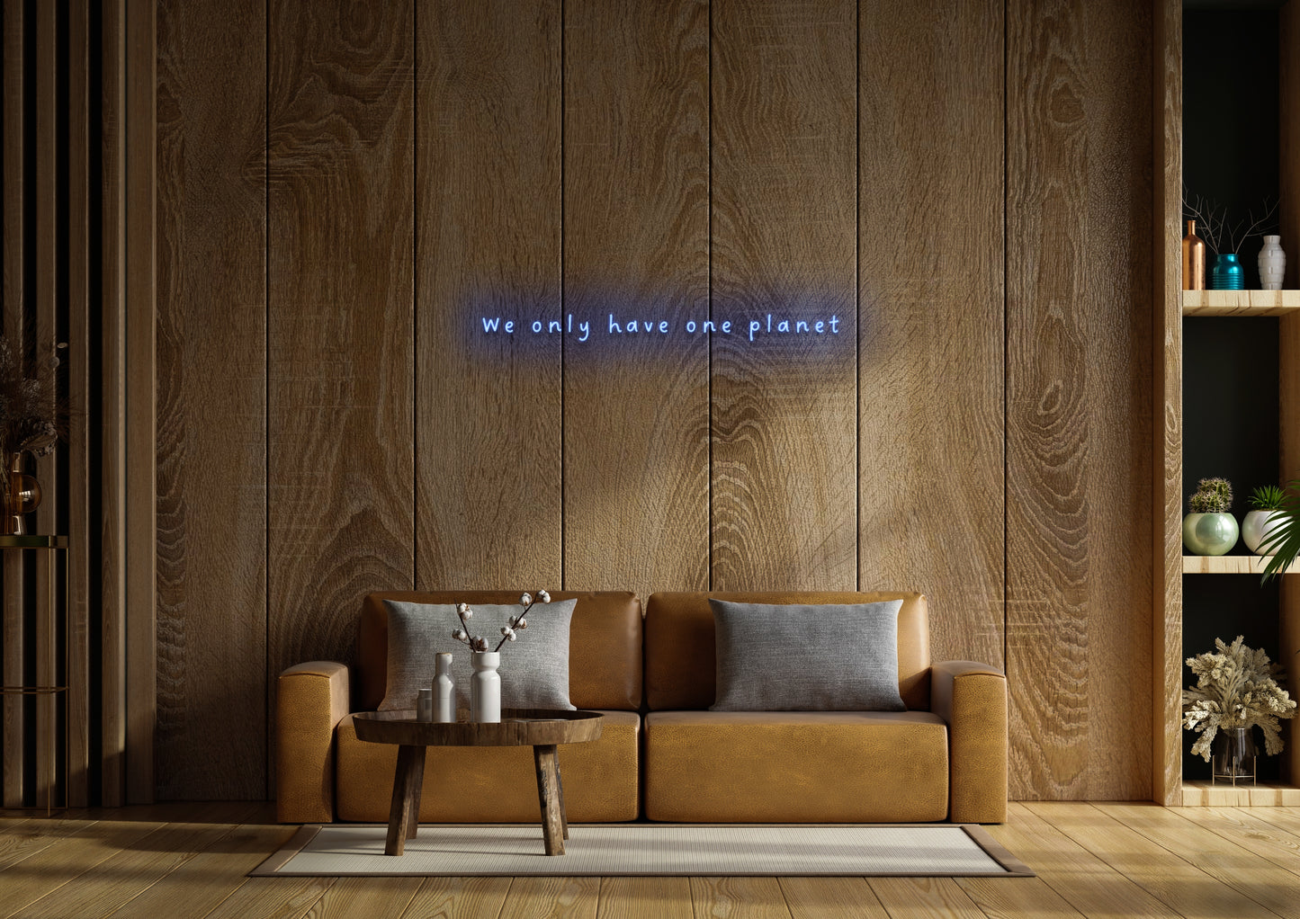 We Only Have One Planet - Neon Sign