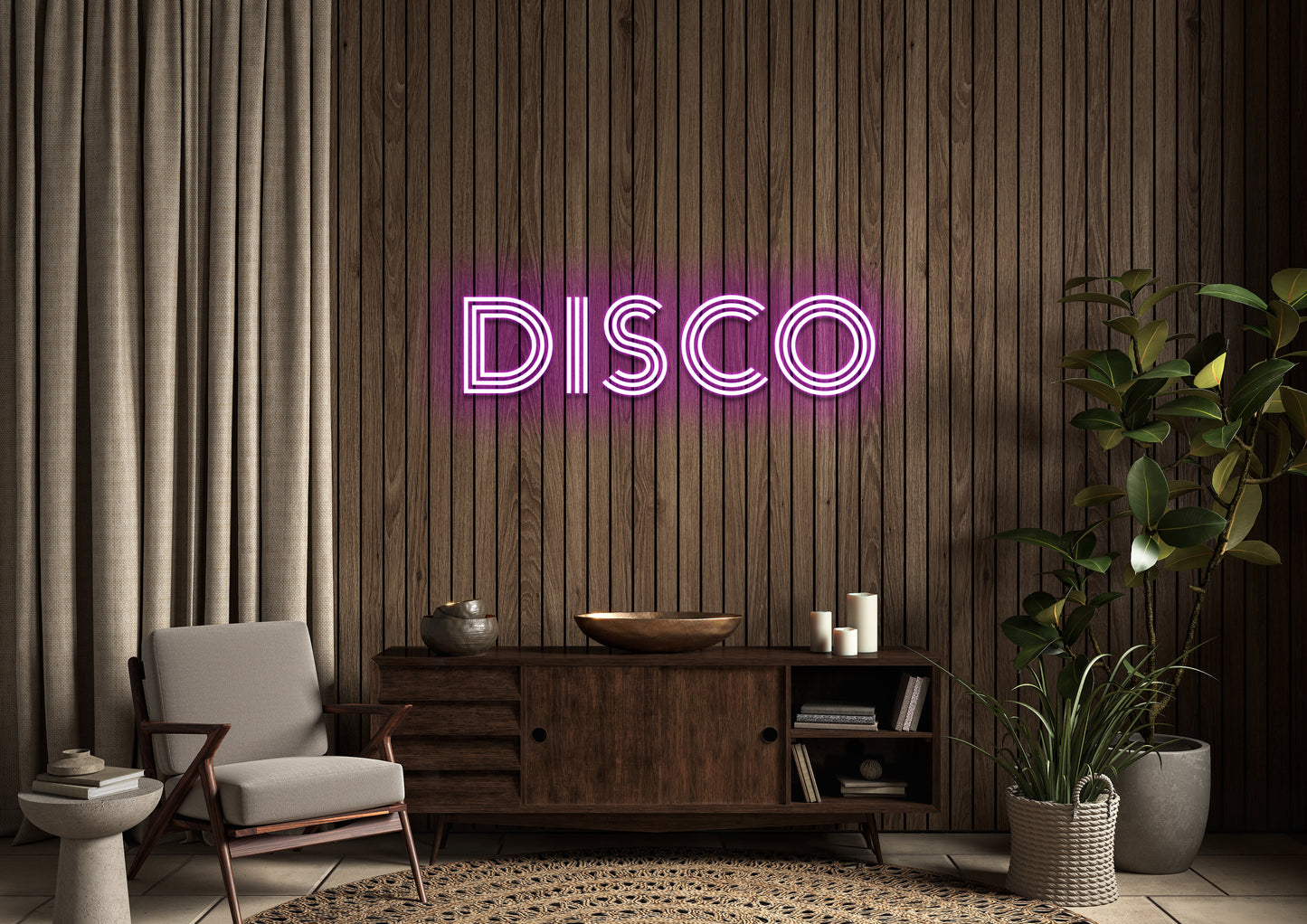 Disco - Neon Sign