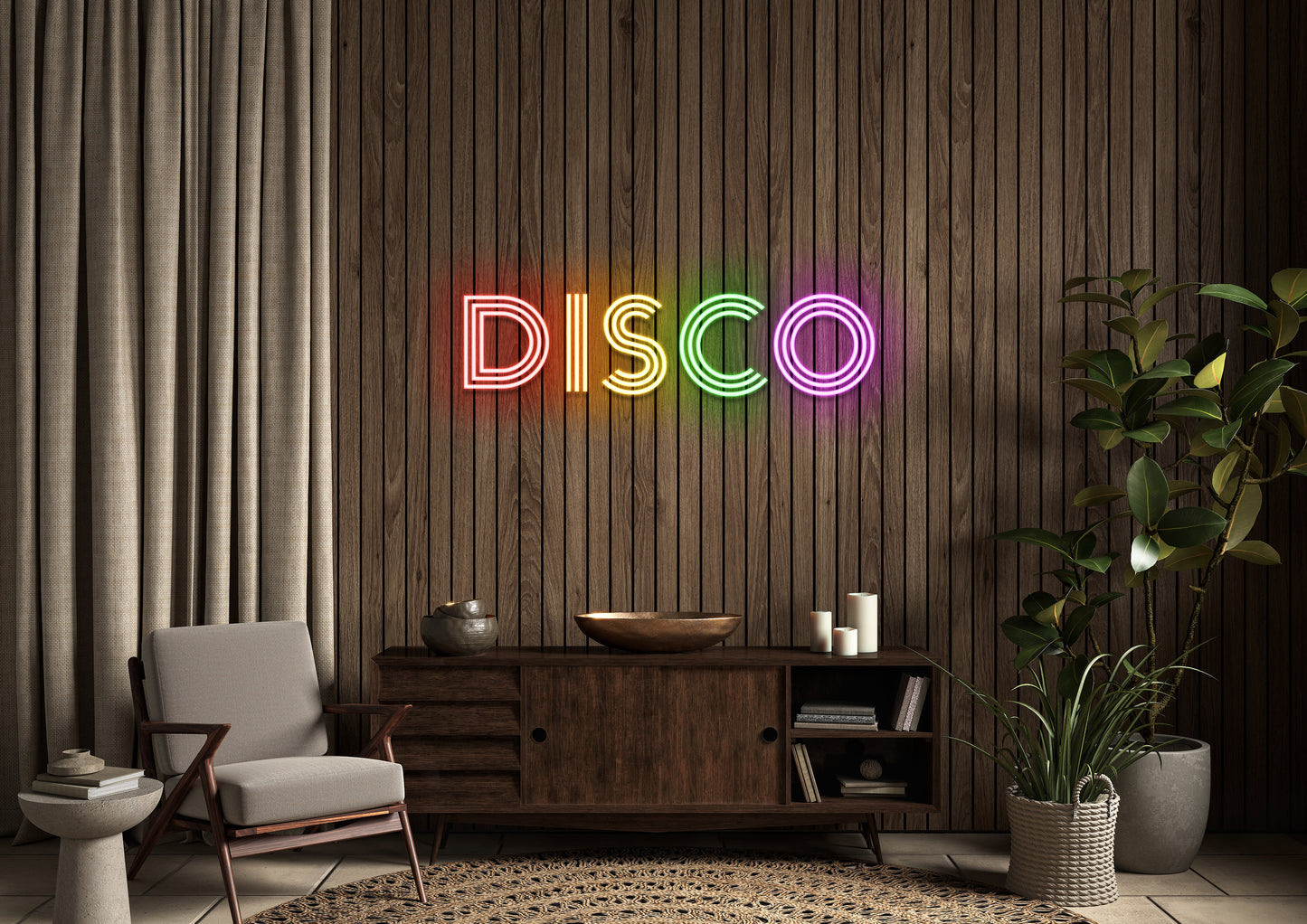 Disco - Neon Sign