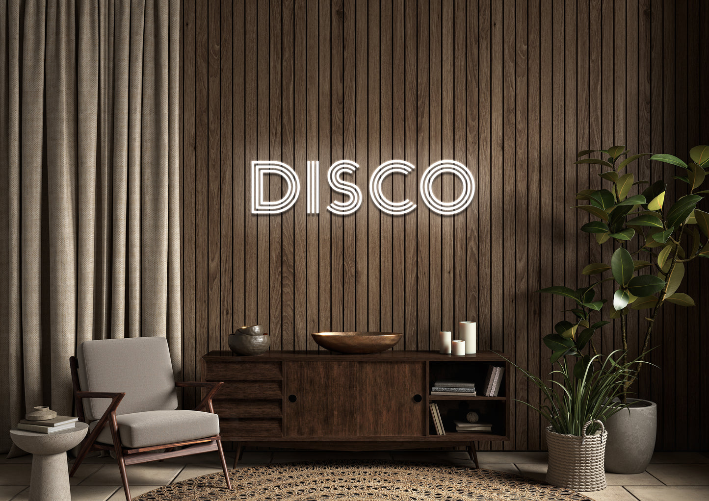 Disco - Neon Sign