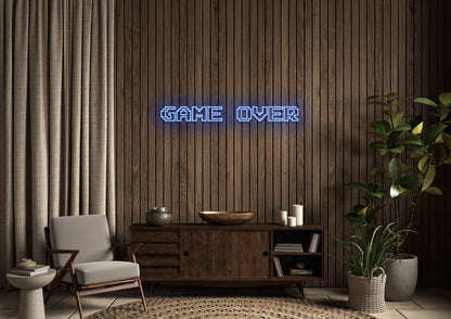 GAME OVER - Neon Sign