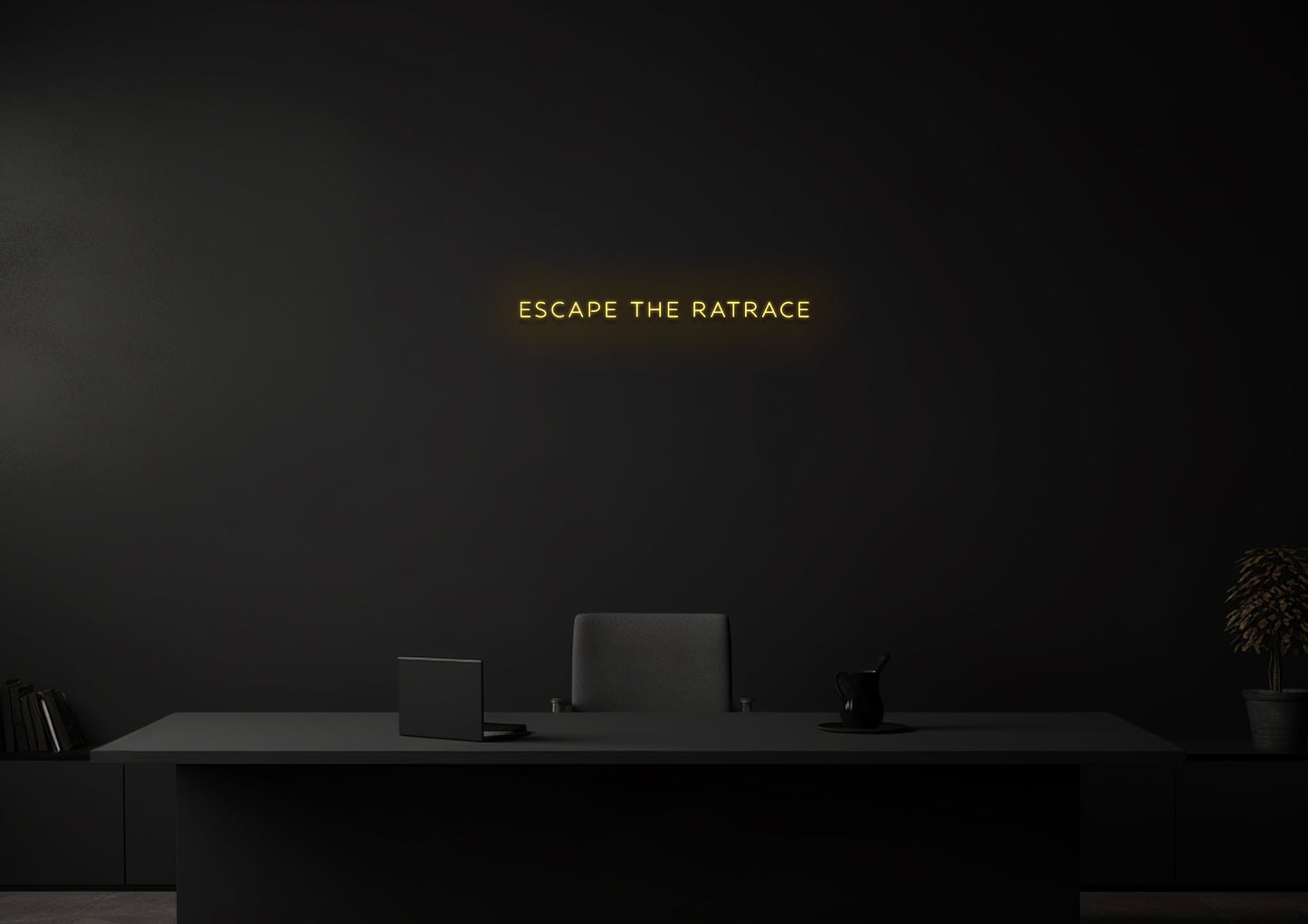ESCAPE THE RATRACE - Neon Sign