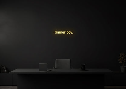 Gamer Boy - Neon Sign
