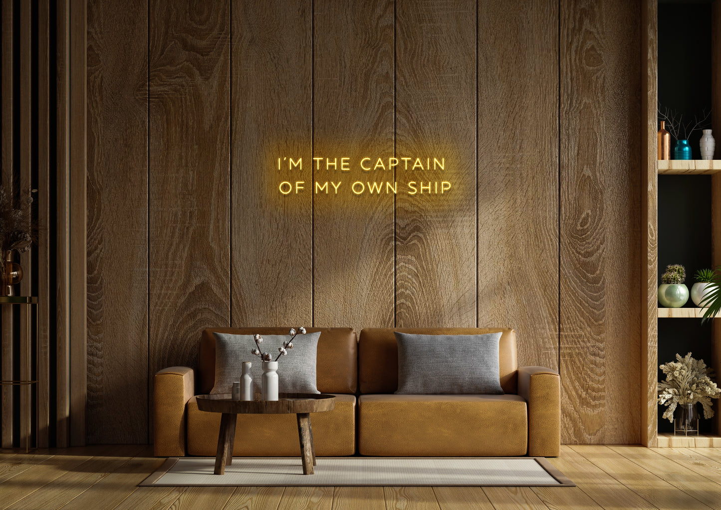 Captain of my Own Ship - Neon Sign