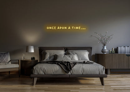 Once Apon A Time - Neon Sign